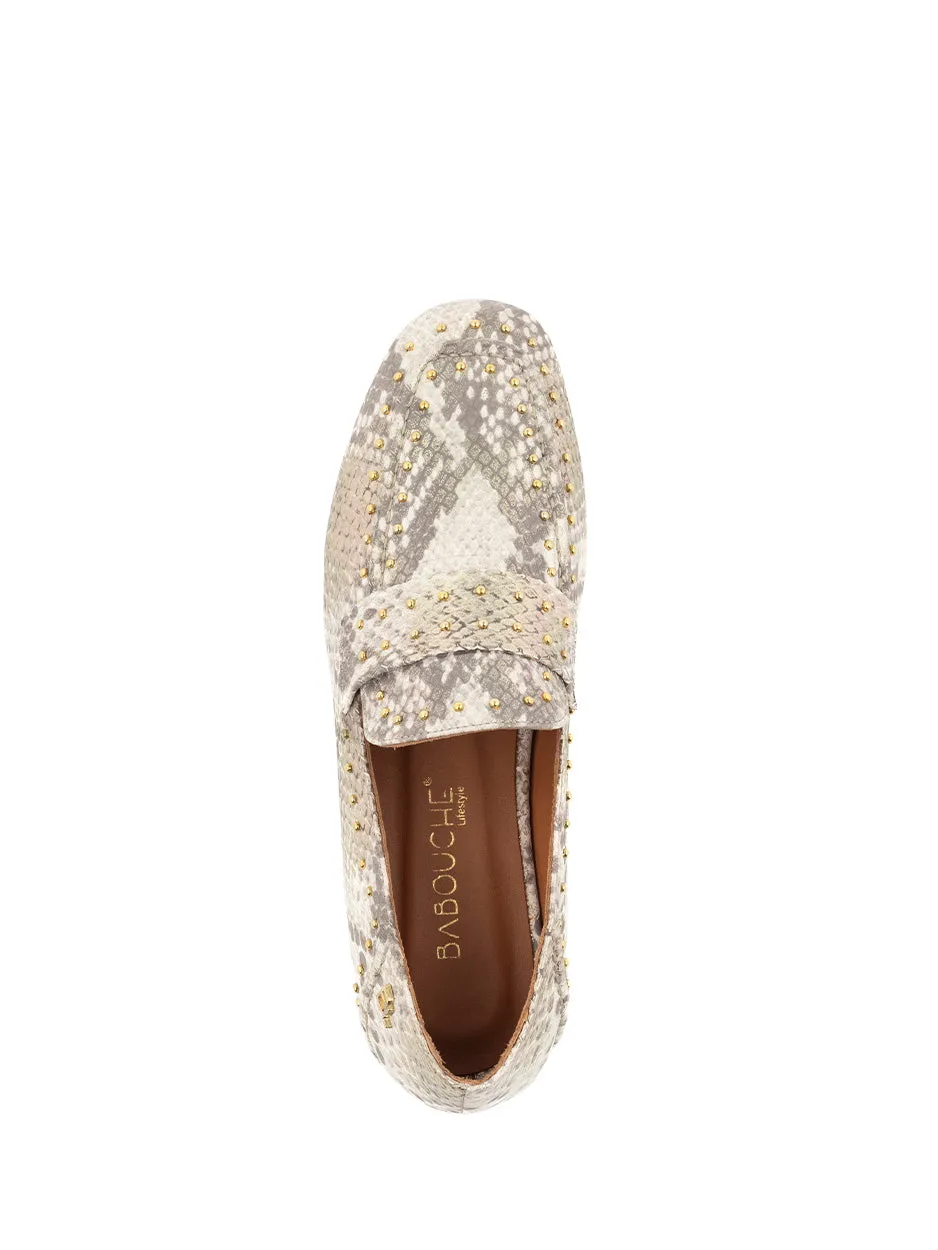 April | Loafer Snake Gold
