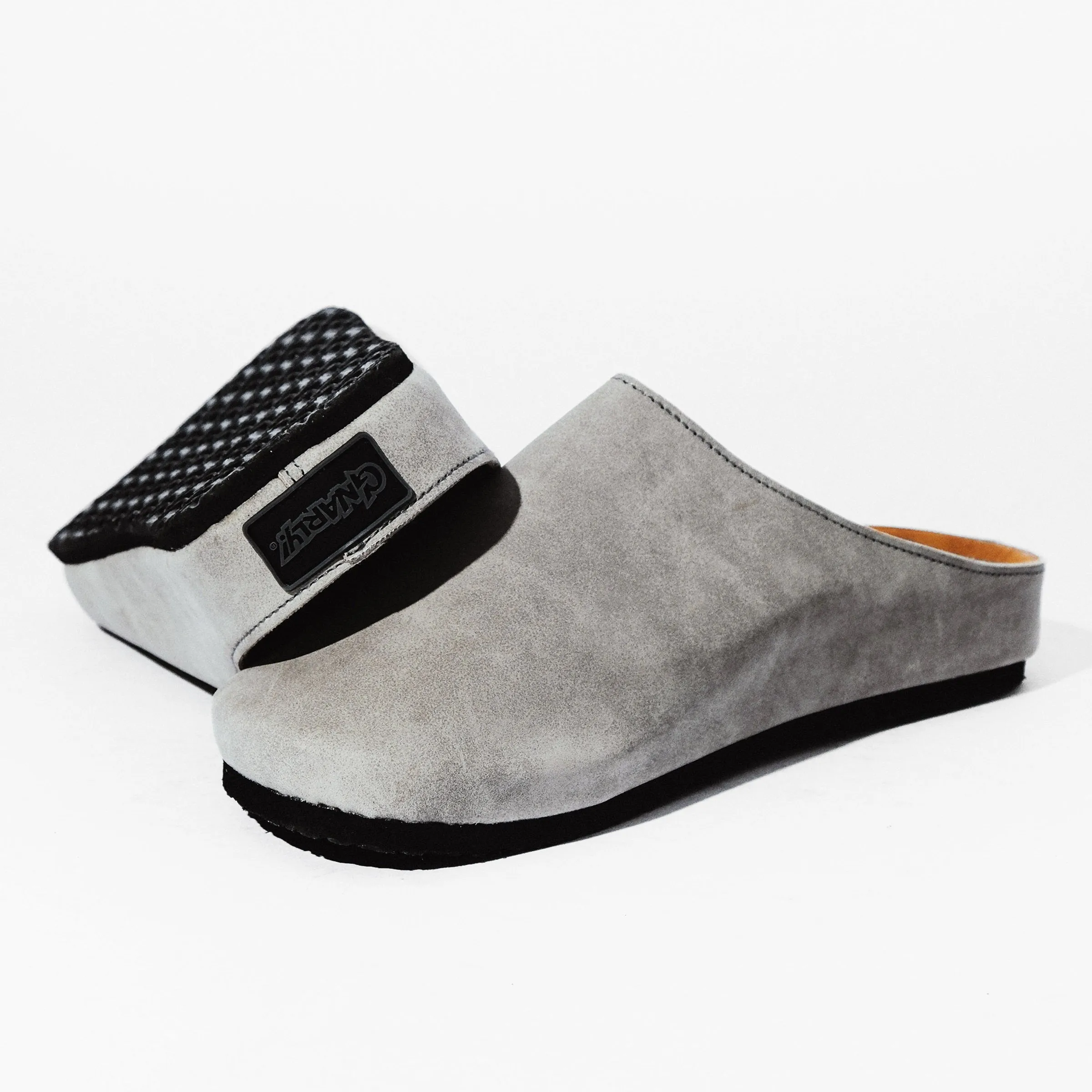 Ash Grey Mule