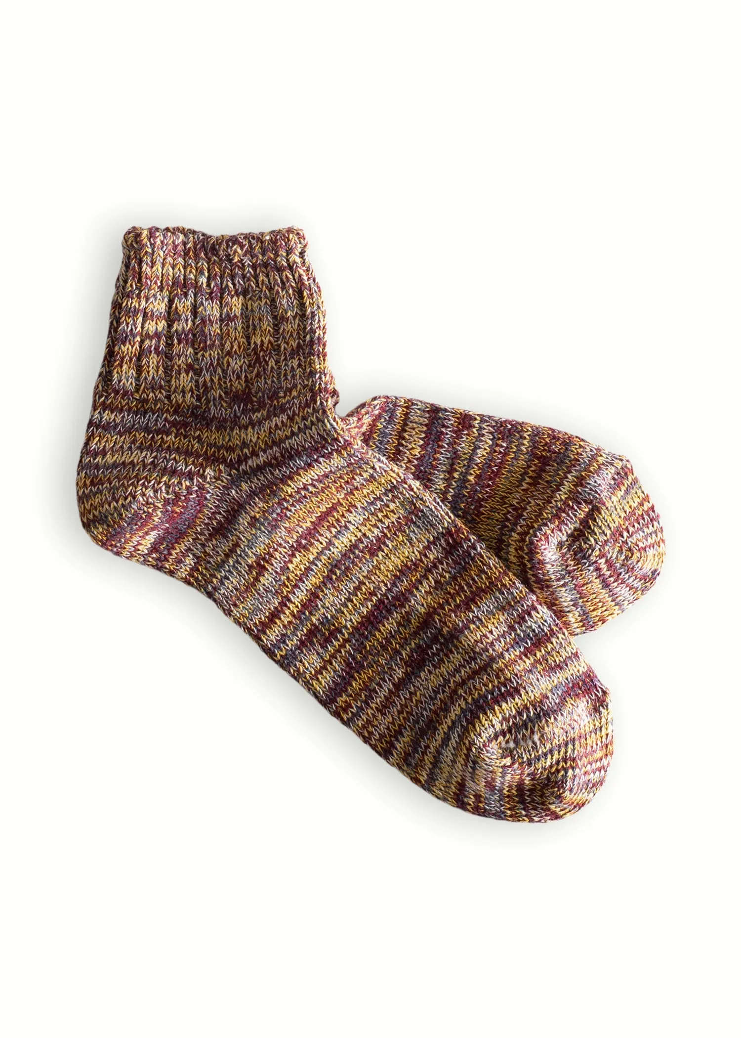 Blend Collection Brown Short Socks (36-39)