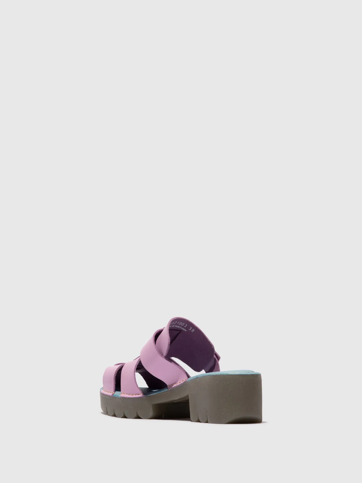 Buckle Mules ENVY521FLY PINK