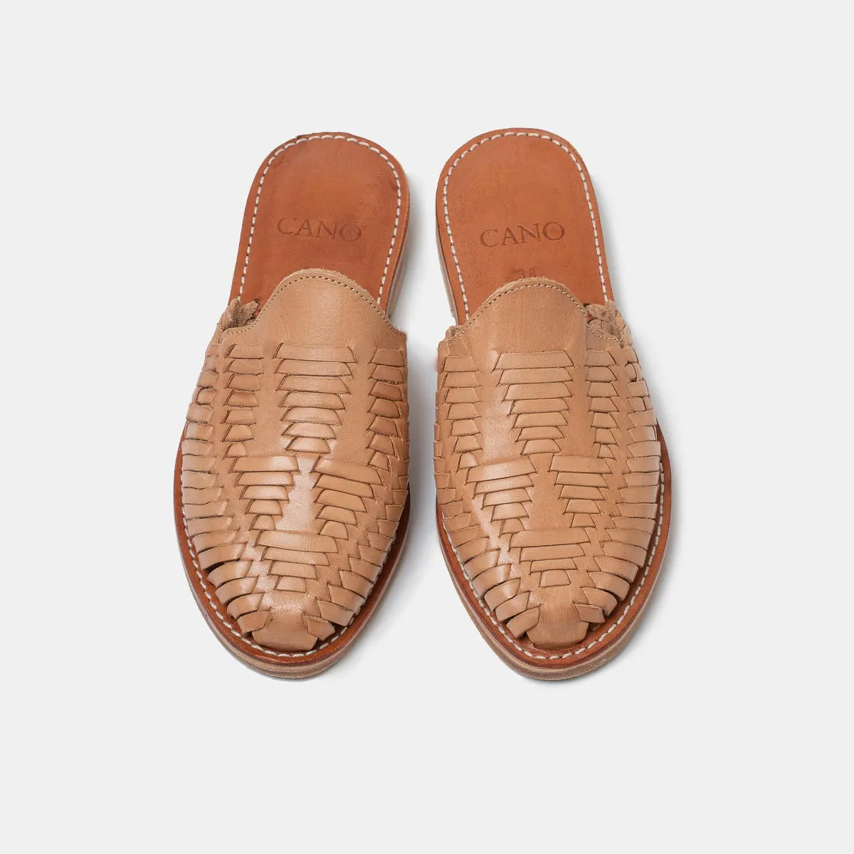 EMMA Leather Beige