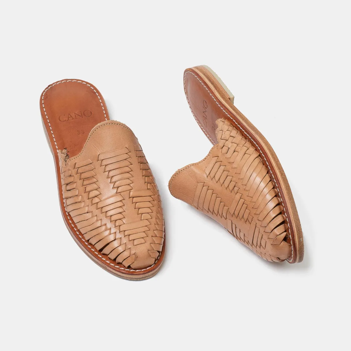 EMMA Leather Beige