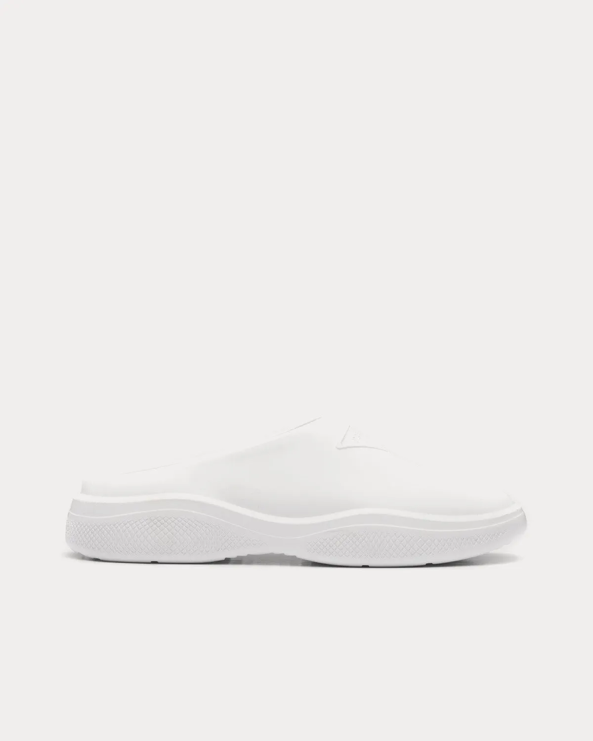Foam Rubber White Mules