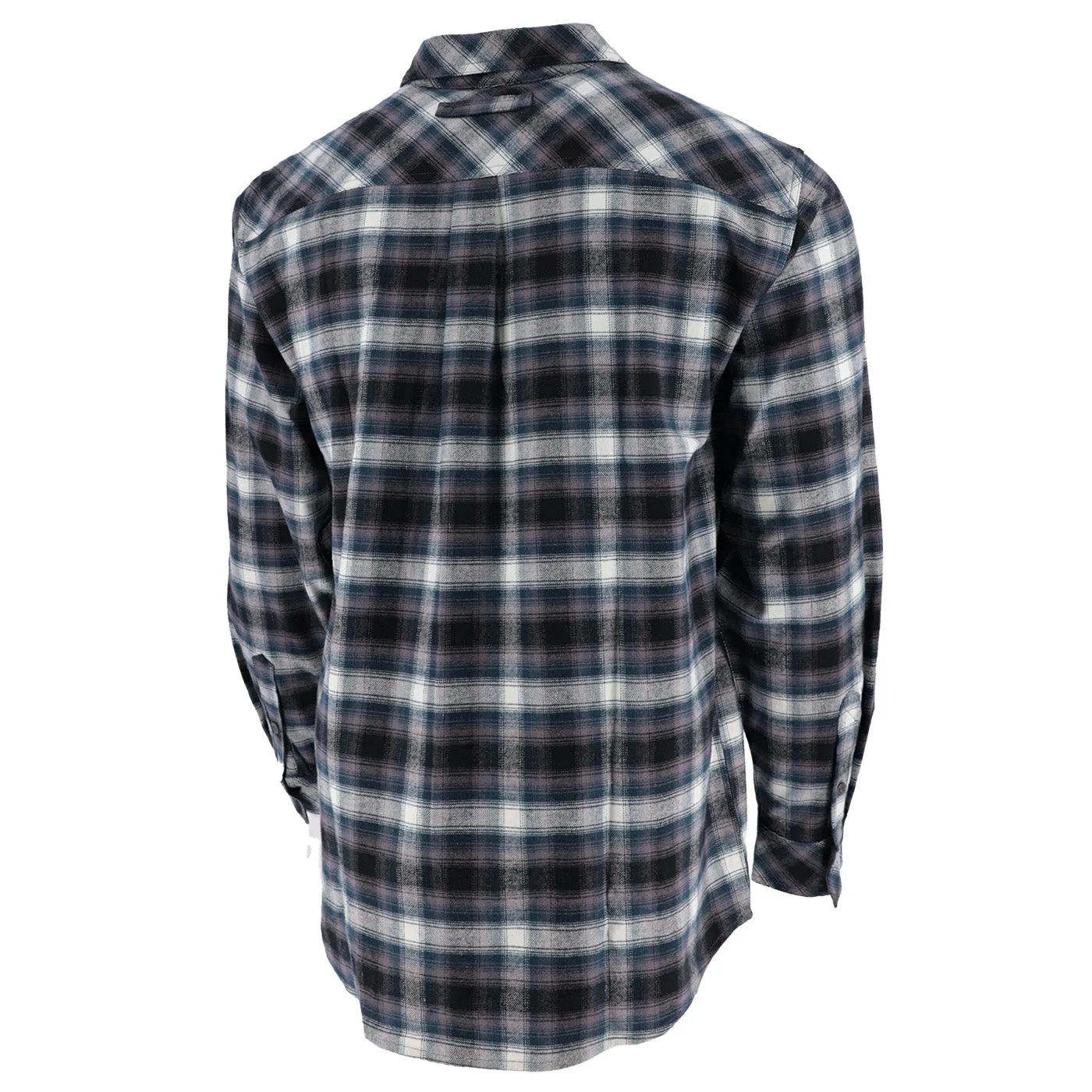Ford Trucks Men's Built Ford Tough Button Up Plaid Shirt