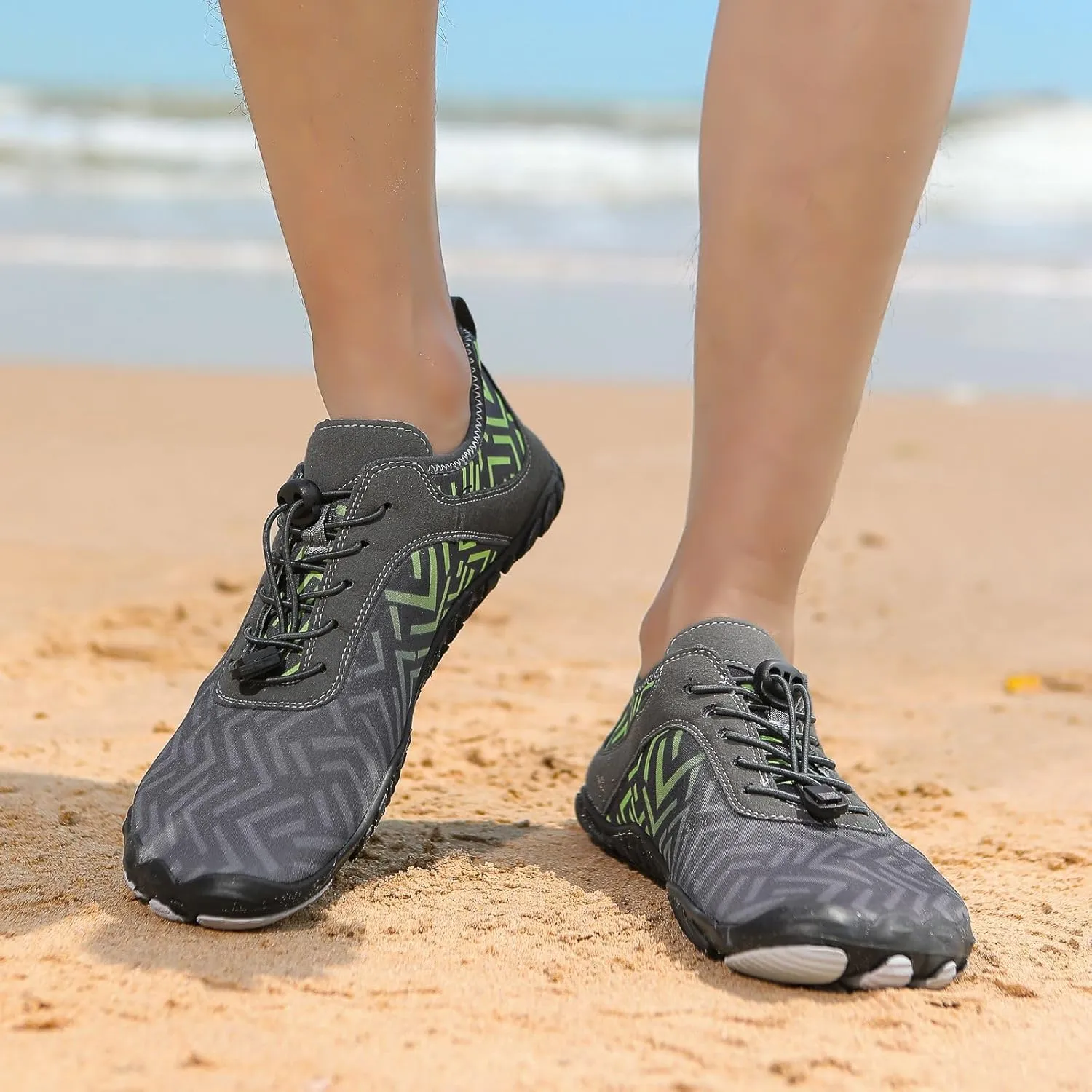 Grounded Footwear Barefoot Shoes for Balance and Neuropathy Women Pro Barefoot Shoes with Wide Toe Box Healthy&Non-Slip Waterproof Outdoor Unisex Water Pro Beach Shoe Sneakers Diabetic Shoe