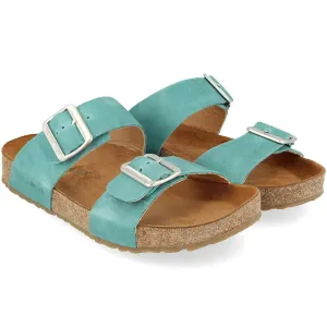 Haflinger Women's Andrea Sandals- Aqua
