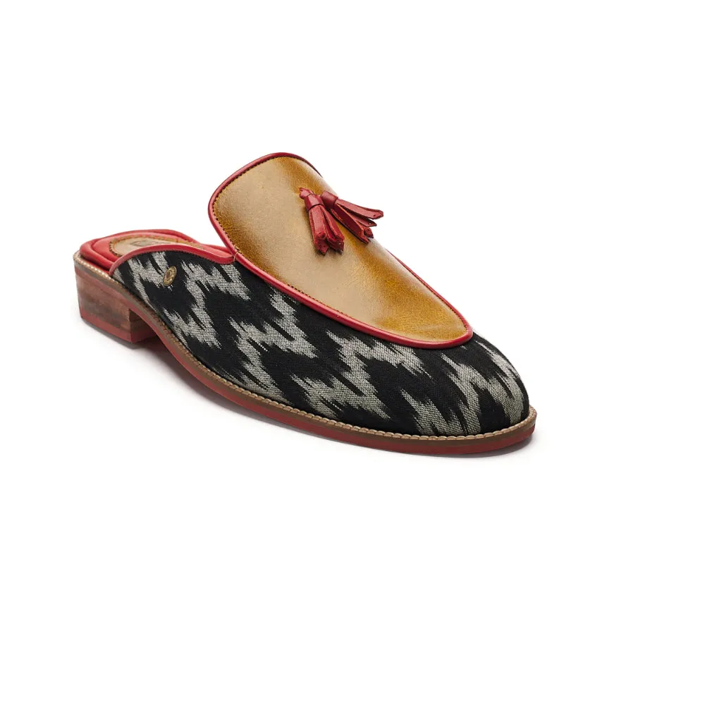 Ikat Mule for Men – Mustard (discontinued)