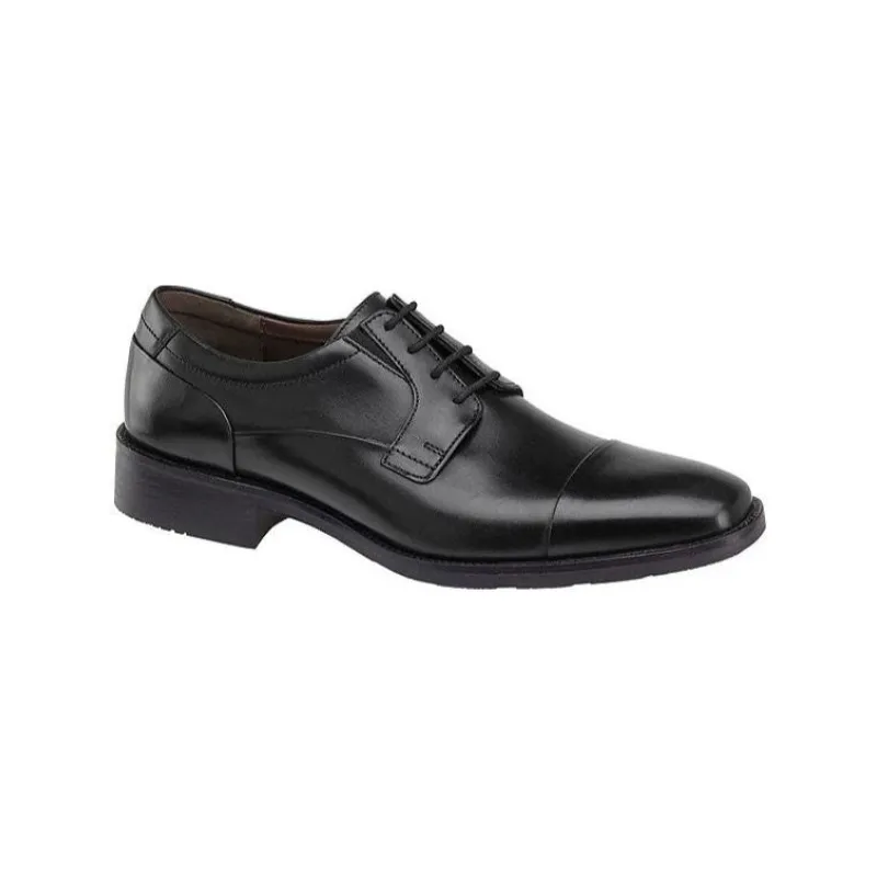 Johnston & Murphy Men's Lancaster Dress Cap Toe Oxfords Black