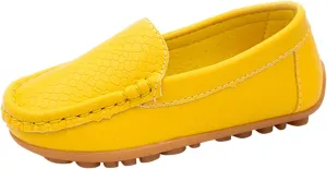 Kids Toddlers Boys Girls Loafers Casual Slip-On Moccasin Boat Dress Shoes Casual Shoes Formal Shoes Leather Flats