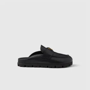 Leather mules