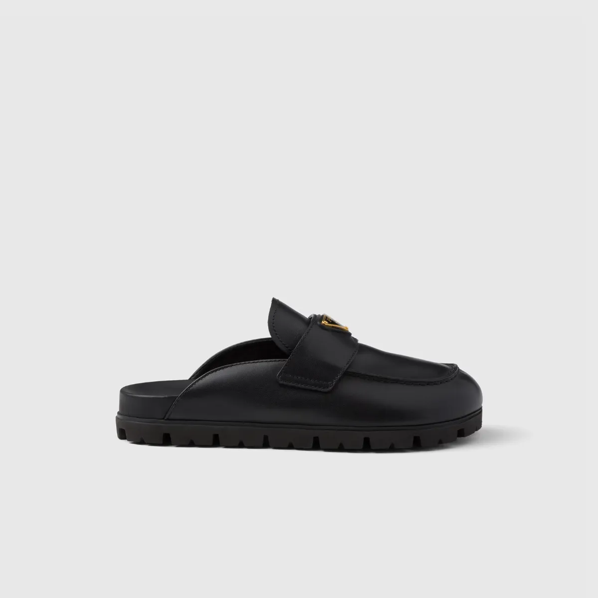 Leather mules