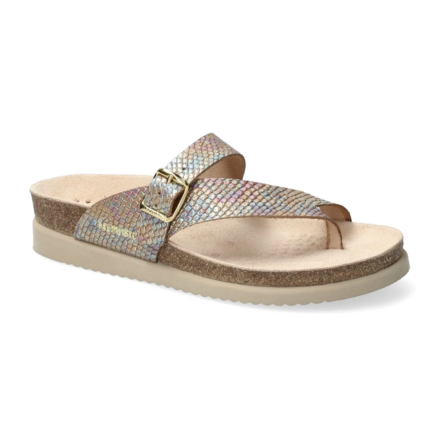 Mephisto Women's Helen Sandals- Multicoloured Reptilia