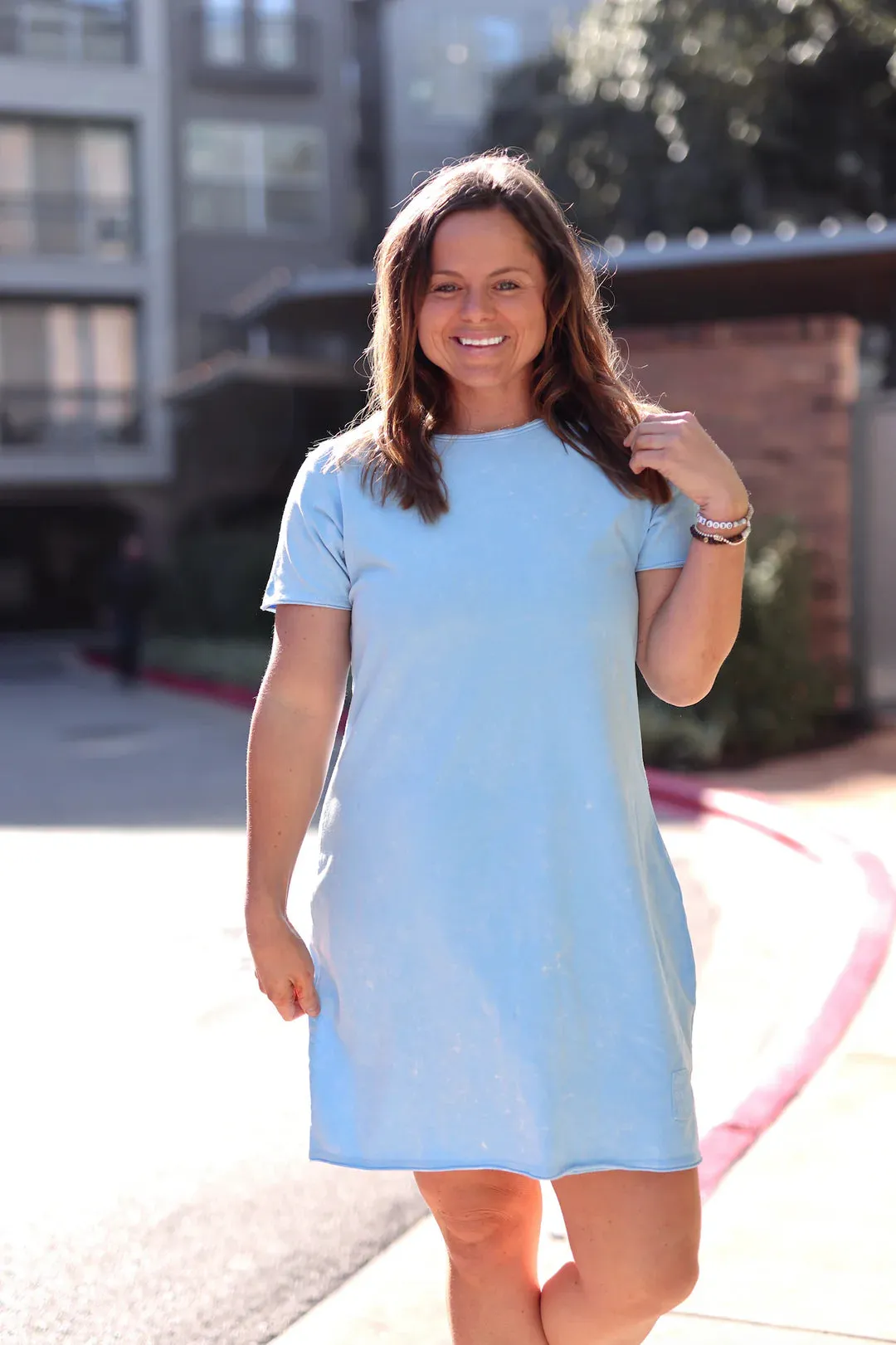 Mineral Wash Dress