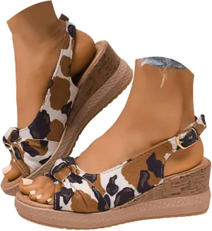 Orthopedic Sandals for Women,Casual Comfort Breathable Open Toe Mesh Thick Sole Backless Sandals 2025 Summer Comfortable Memory Foam Non Slip Beach Ankle Strap Platform Shoes