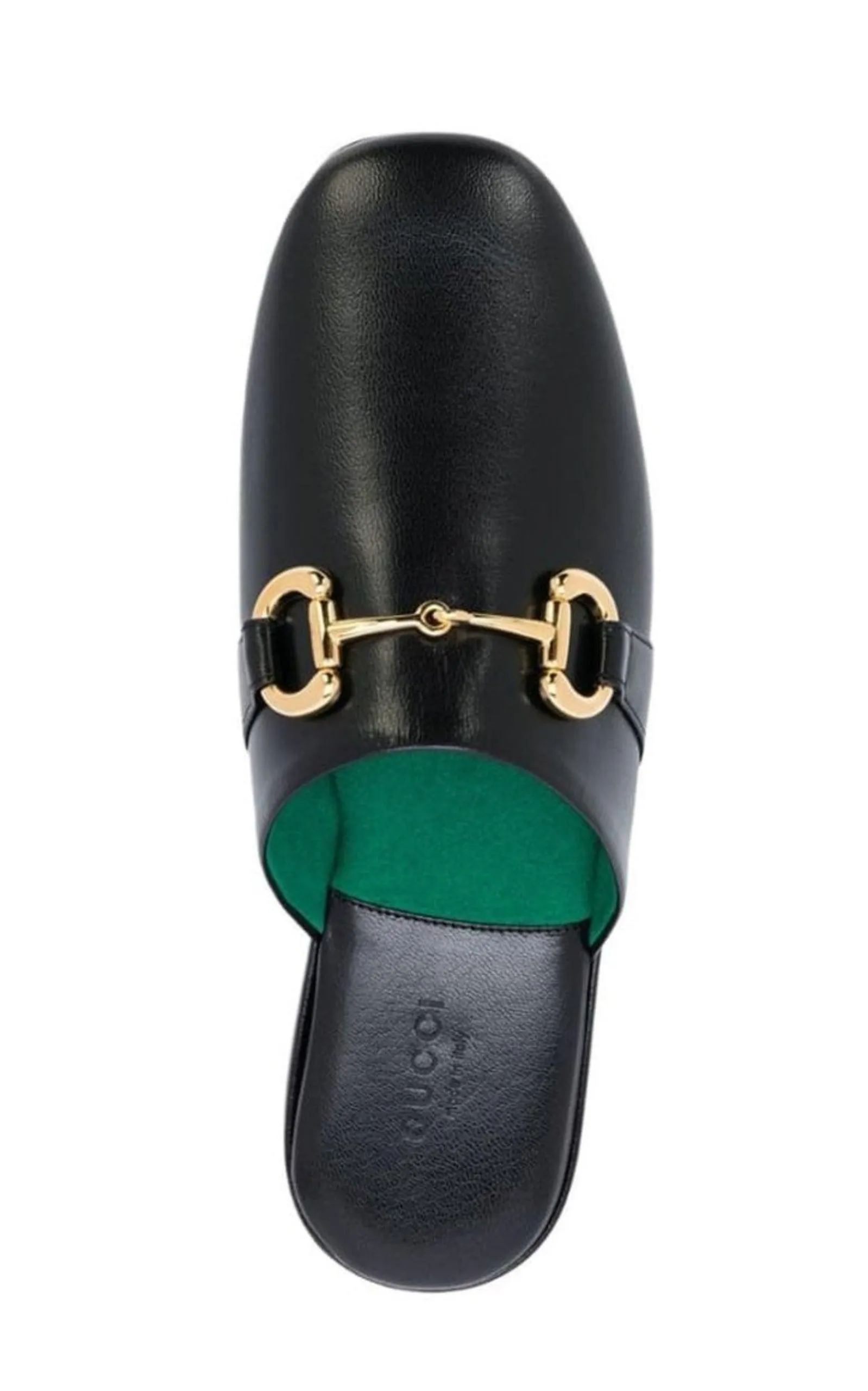 Pericle Horsebit Leather Slippers