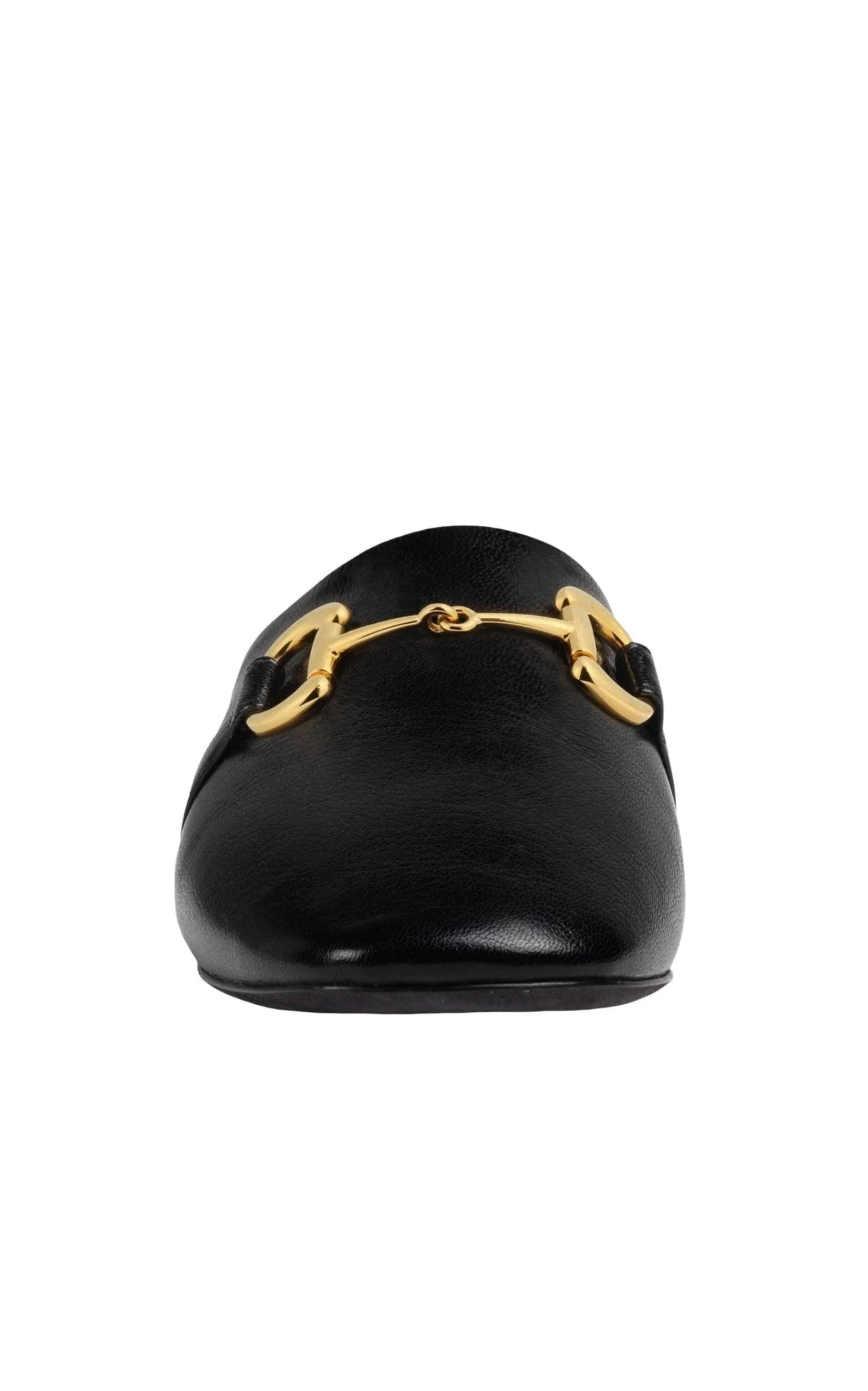 Pericle Horsebit Leather Slippers