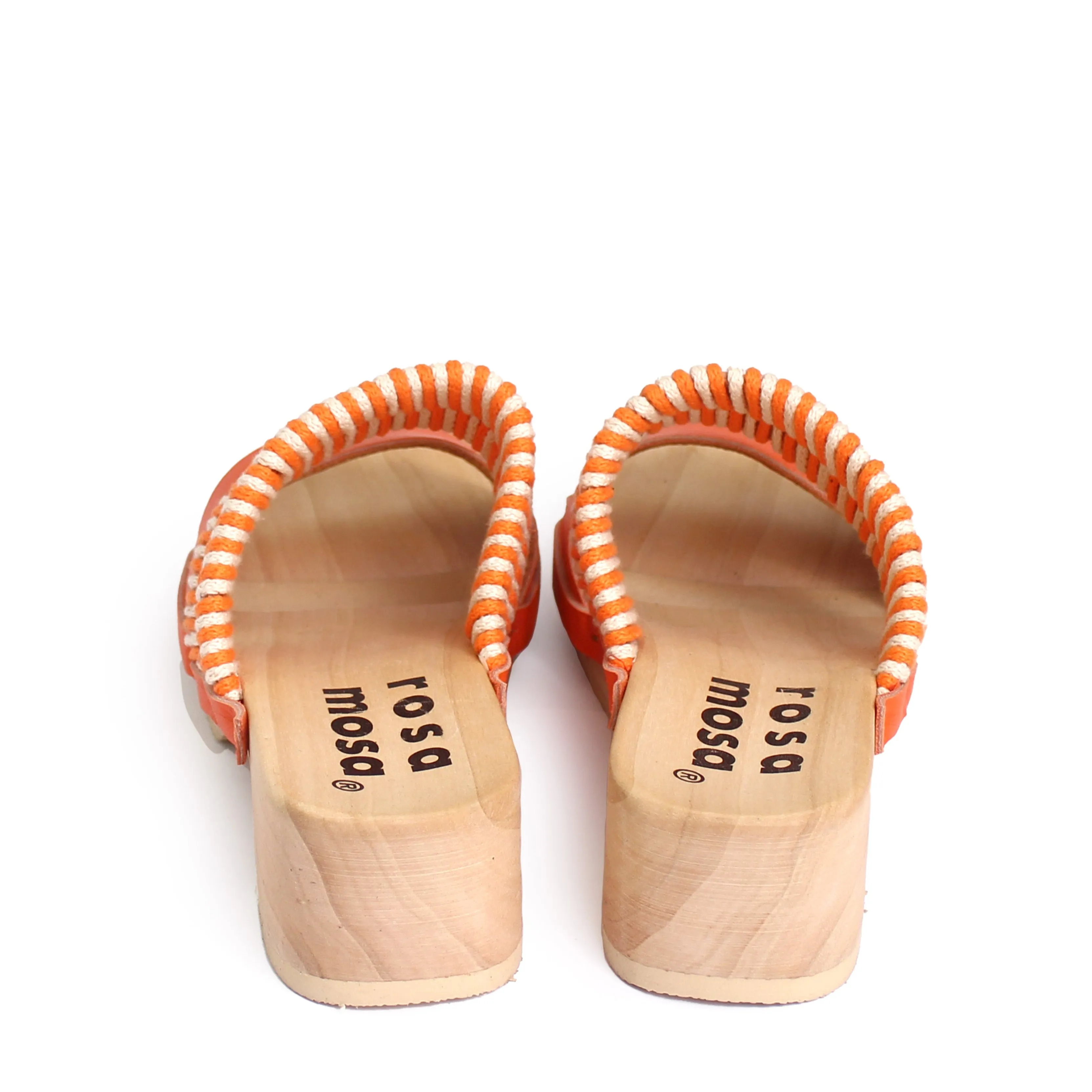 ROCCO KNOT SANDALS   ORANGE NATURAL