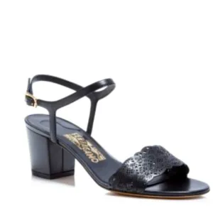 SALVATORE FERRAGAMO BLOCK HEEL SANDALS