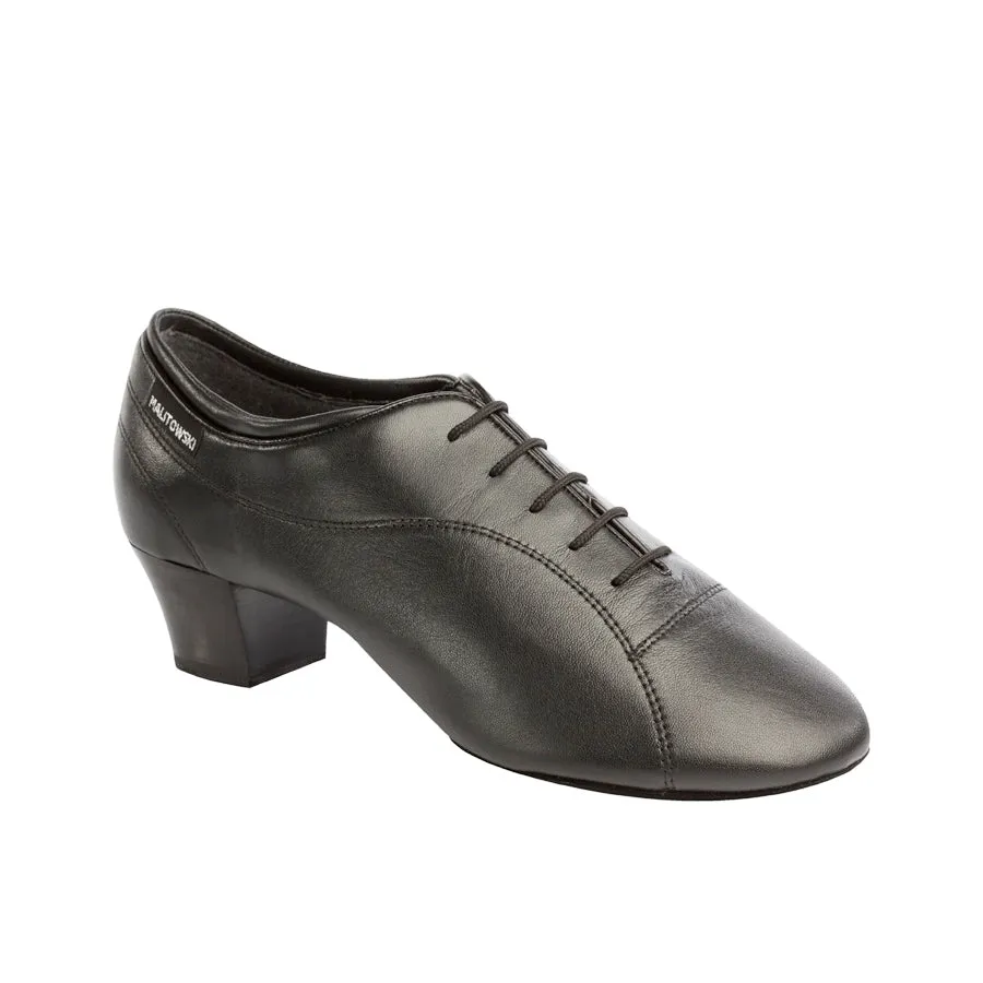 Supadance-Mens: S8500 | Malitowski Latin Shoe: Black Leather | 1.5'' Latin | MED