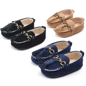 Tassel Buckle Loafers