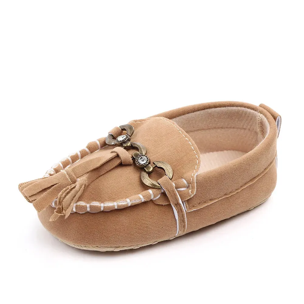Tassel Buckle Loafers