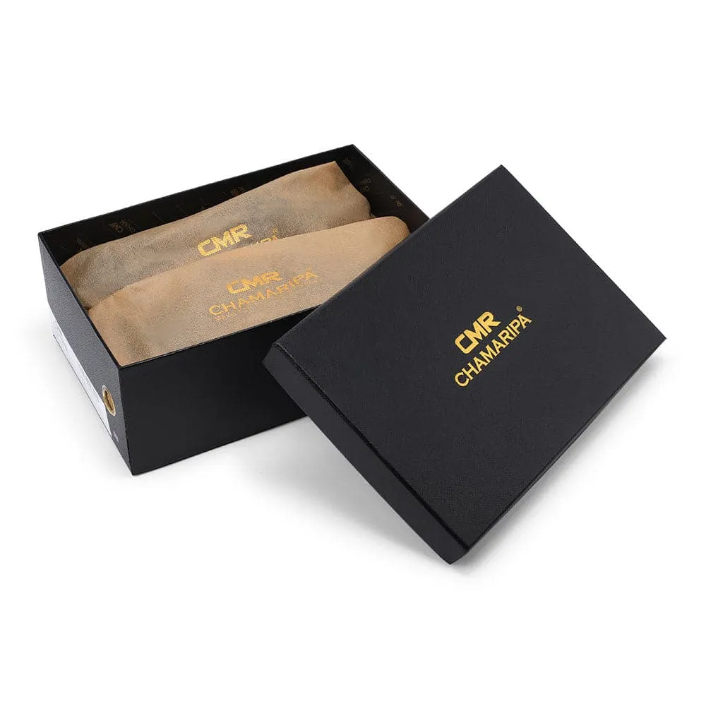 This item only ships to the United States - 7CM /2.76 Inches CMR CHAMARIPA Elevator Shoes High Heel Men Dress Shoes Height Increasing Black Suede Wingtip Brogues